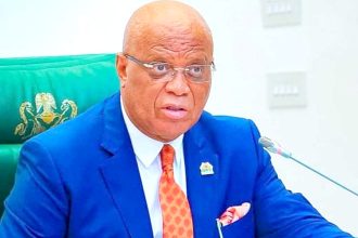 Governor of Akwa Ibom State, Umo Eno. Photo source Getty Images