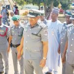 Bashir during the inspection