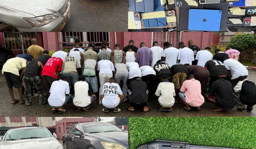 EFCC Arrests 47 Internet Fraudsters in Benin, Edo State