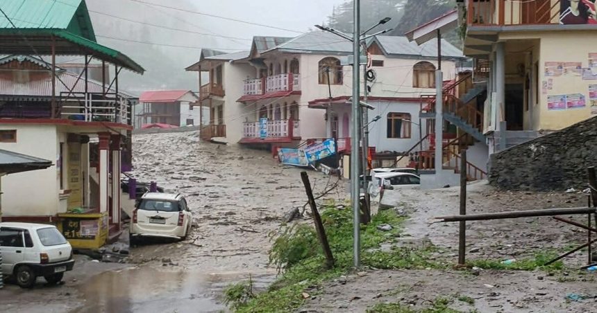 India Flood Kills 4, Himalayan Town Swept Away