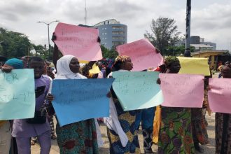 Lagos Traders Protest Market Eviction Notice