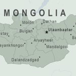 Mongolia map