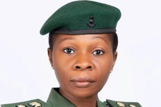 Acting Director of Army Public Relations, Lieutenant Colonel Onyinyechukwu Anele…Photo Credit: Nigerian Army