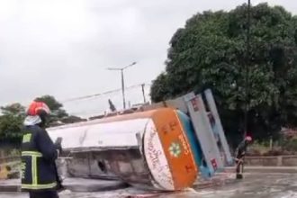 Oyo Fire Service Prevents Tanker Explosion on Lagos-Ibadan E