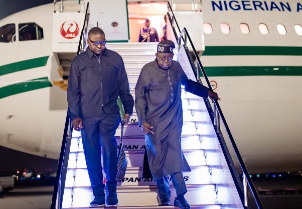 Tinubu in Brazilia
