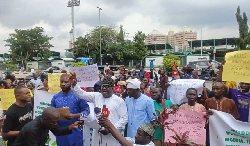 Civil Servants, Minister Clash in Abuja Protest
