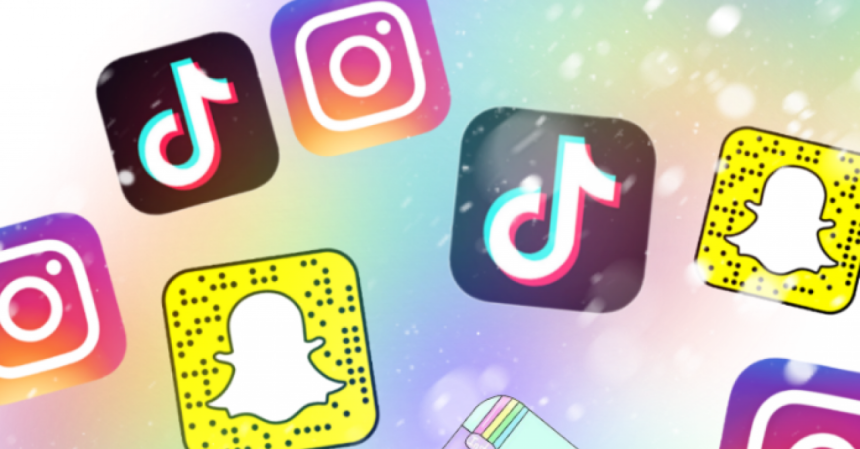 X, Facebook, Instagram, Snapchat, Tiktok