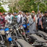 Gov Okpebholo Distributes 300 Motorbike