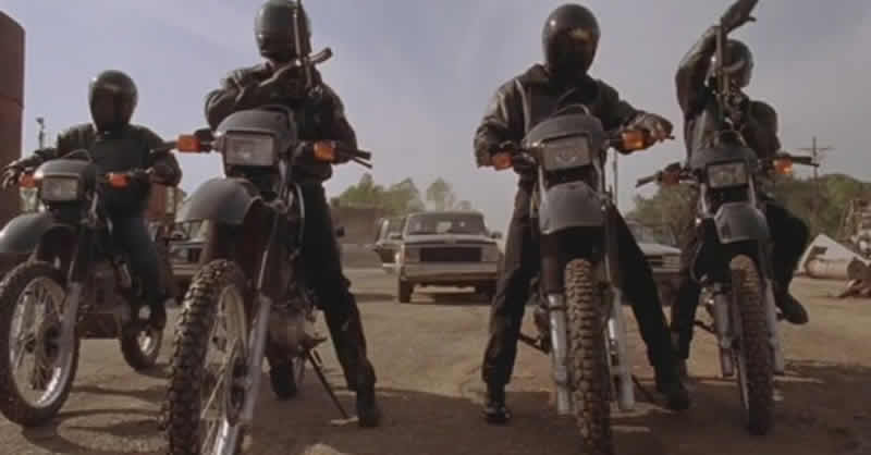 Gunmen on bikes