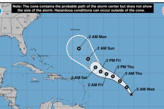 Is Tropical Storm Gabrielle forming? Texas hurricane tracker