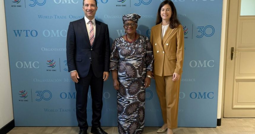 Okonjo-Iweala, Swiss Leaders Discuss Trade at WTO