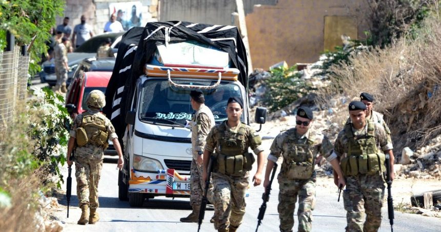 Palestinian Factions Surrender Weapons in Lebanon Refugee Ca