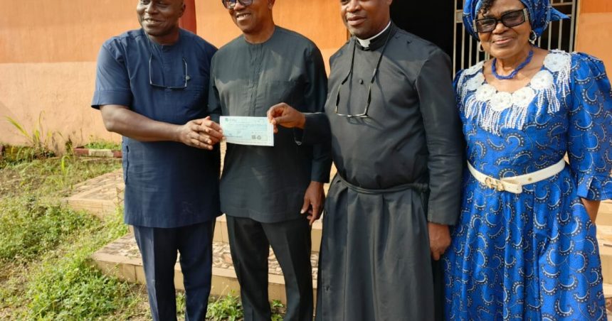Peter Obi Donates ₦10M to Anambra Specialist Hospital