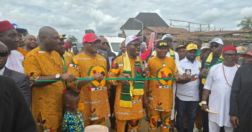 Soludo Unveils New 13km Road in Anambra