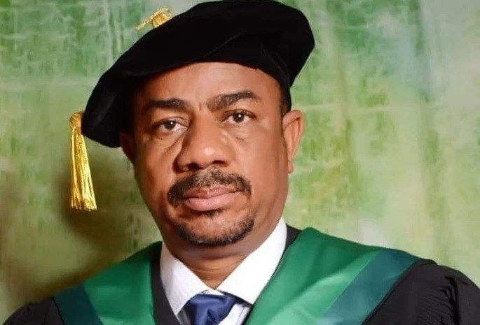The Vice Chancellor of Usmanu Danfodiyo University, Sokoto, Professor Bashir Garba