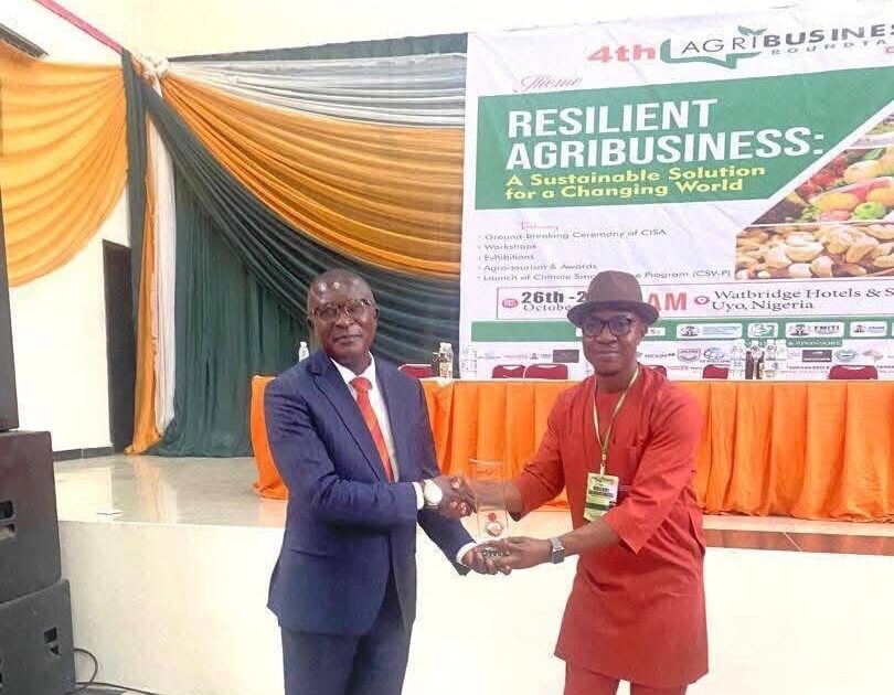 FEN CEO wins 2025 agribusiness award in Nigeria