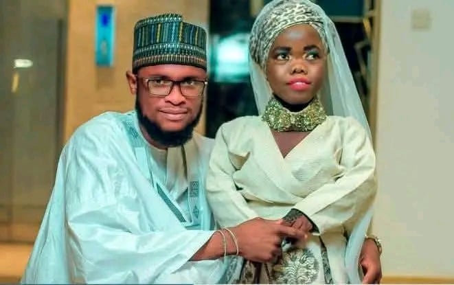 Popular TikTok content creators, Idris Mai Wushirya and Basira Yar Guda. Photo: Hussaini Ibrahim