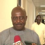 The outgoing Mace Bearer of the House of Representatives, Mr Aku Jethro