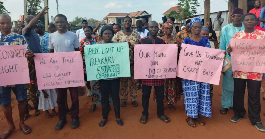 Ogun community protests IBEDC's transformer rejection