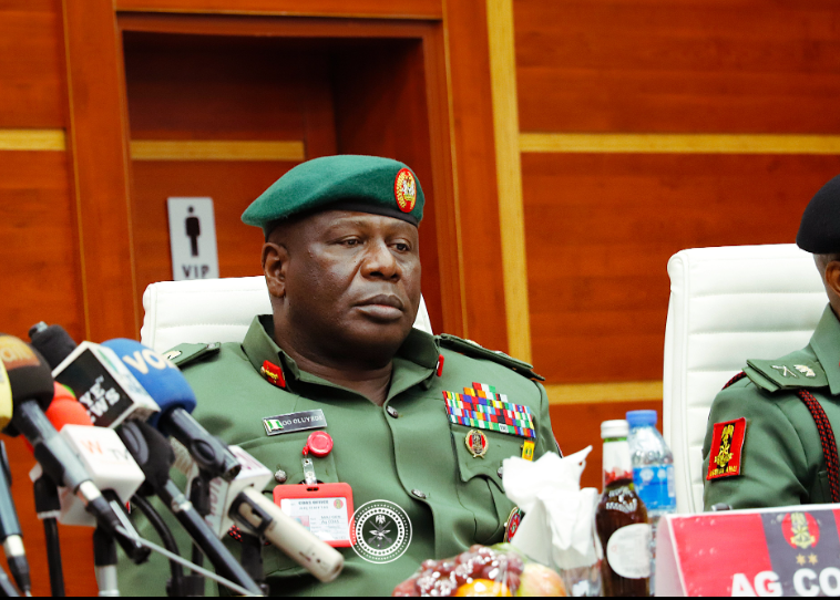 Oluyede assumes office as acting COAS