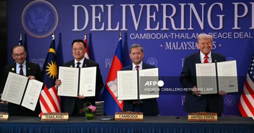 Thailand and Cambodia reach ceasefire deal in Malaysia