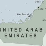 Map of UAE