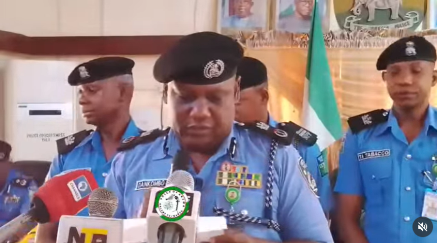 The Commissioner of Police, Adamawa State Command, CP Dankombo Morris