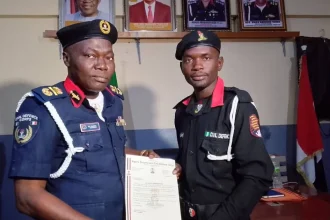 NSCDC Honours Volunteer for Honesty in Returning Over N20m